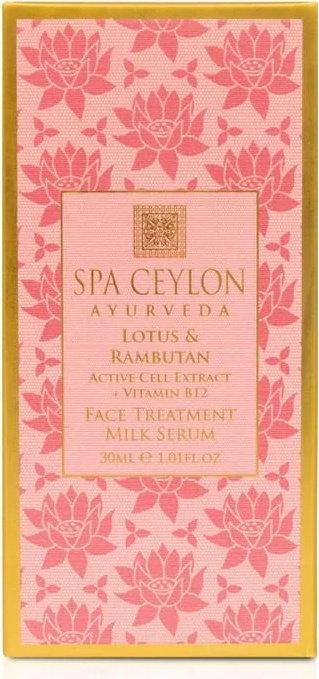 Spa Ceylon Aktives Nachthautmilchserum angereichert mit Vitamin B12 - LOTUS & RAMBUTAN