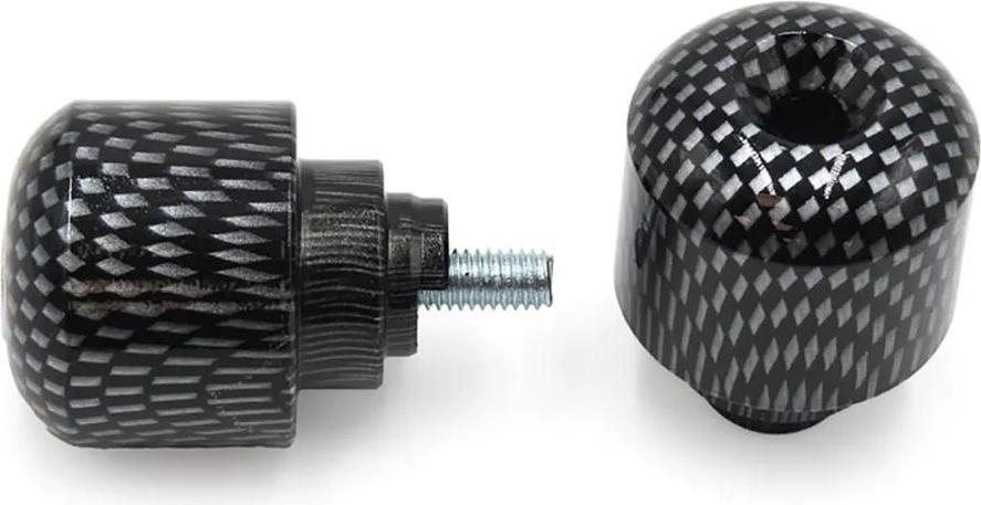 Vparts Aluminium Honda 901-carbon Lenkerendstopfen Schwarz Schwarz One Size