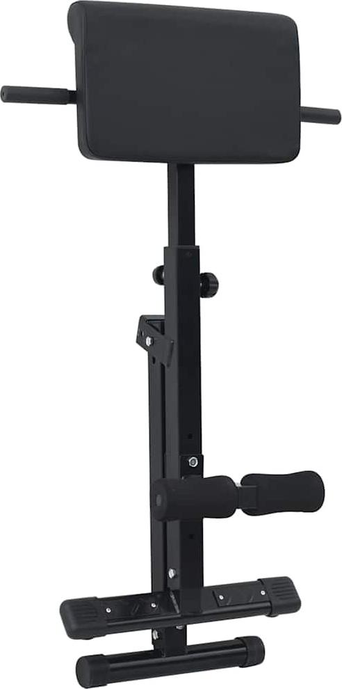 vidaXL Hyperextensionsbank Schwarz 100,5 x 70 x 78 cm 42002573