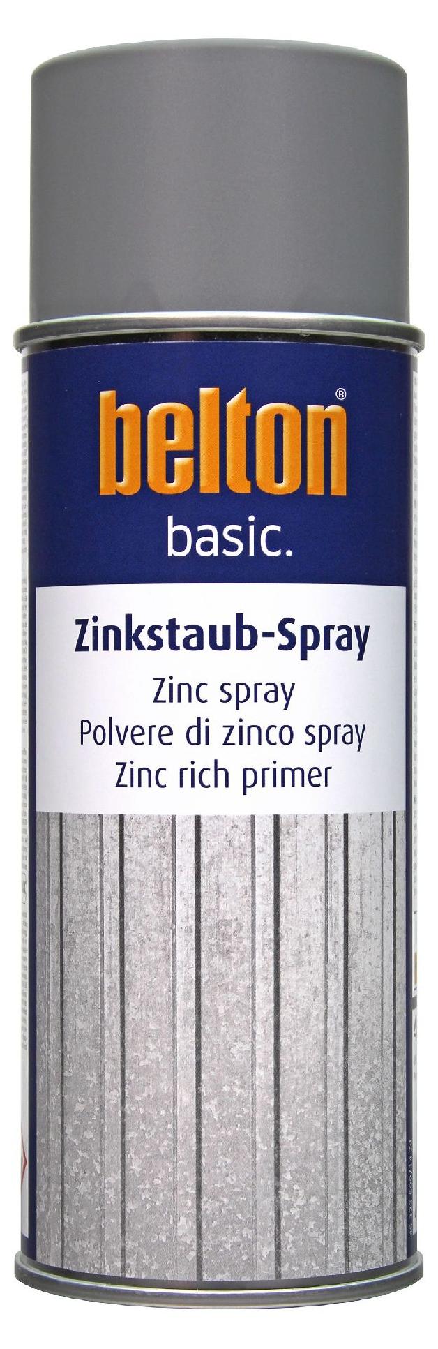 Belton basic Zinkstaub-Spray 400 ml grau 323509