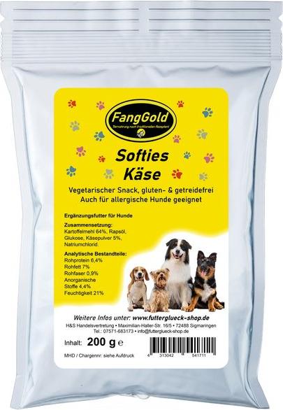 H&S Handelsvertretung FangGold Softies Käse 200 g HS-146