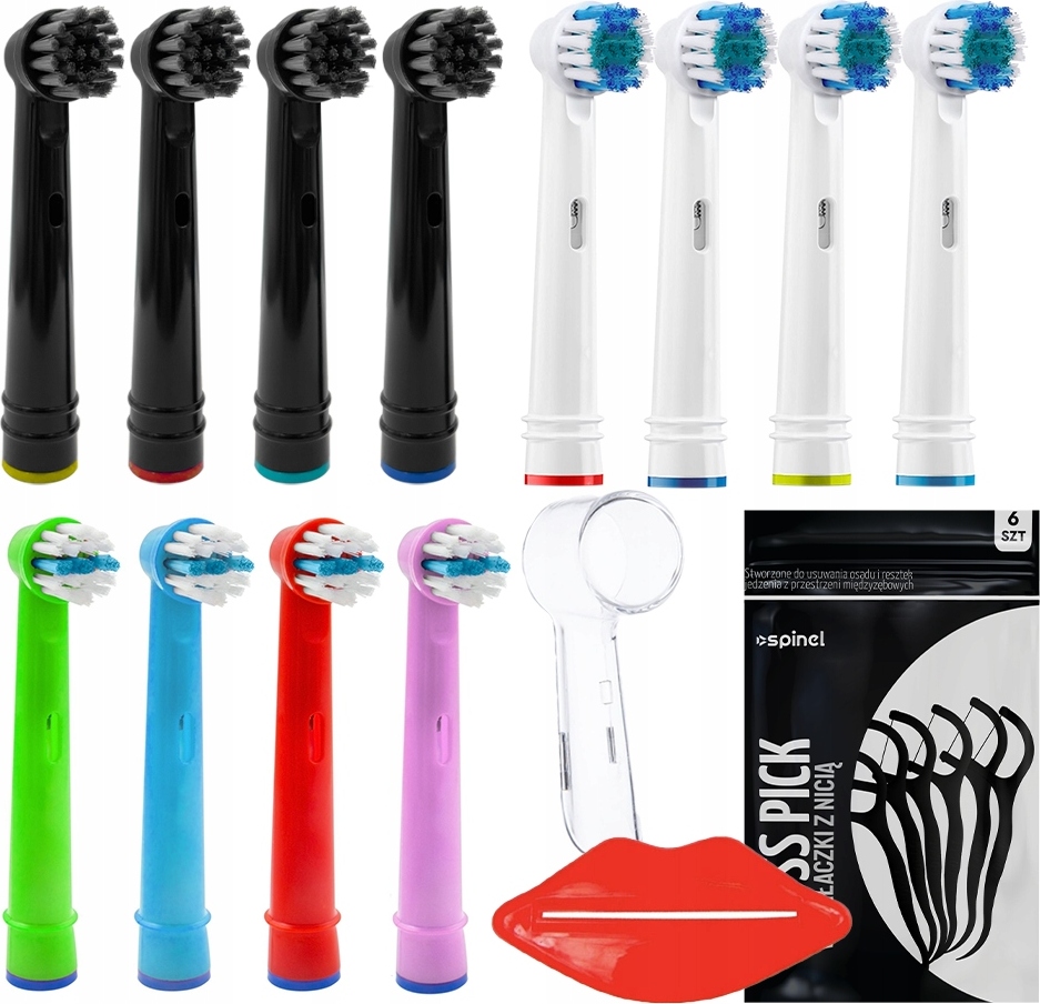 Braun Oral-B Oral-B Aufsteckbürsten 12er kompatibel Ersatzköpfe elektrischer Zahnbürste