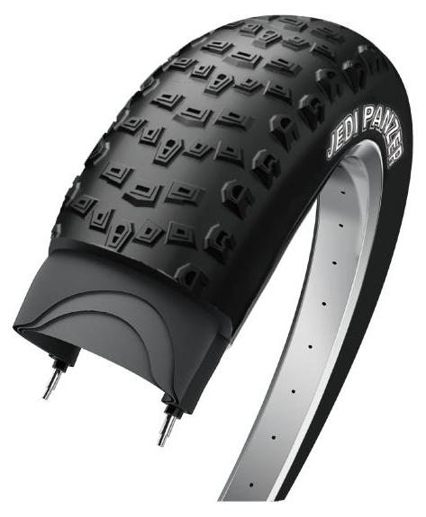 Edge-Außenreifen Jedi Fatbike 20 x 4,00 100-406 – schwarz