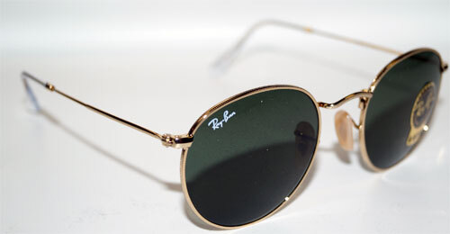 Ray-Ban Ray Ban RB3449 003/8G 5914 Herren-Sonnenbrille mit Halbrand, Metall