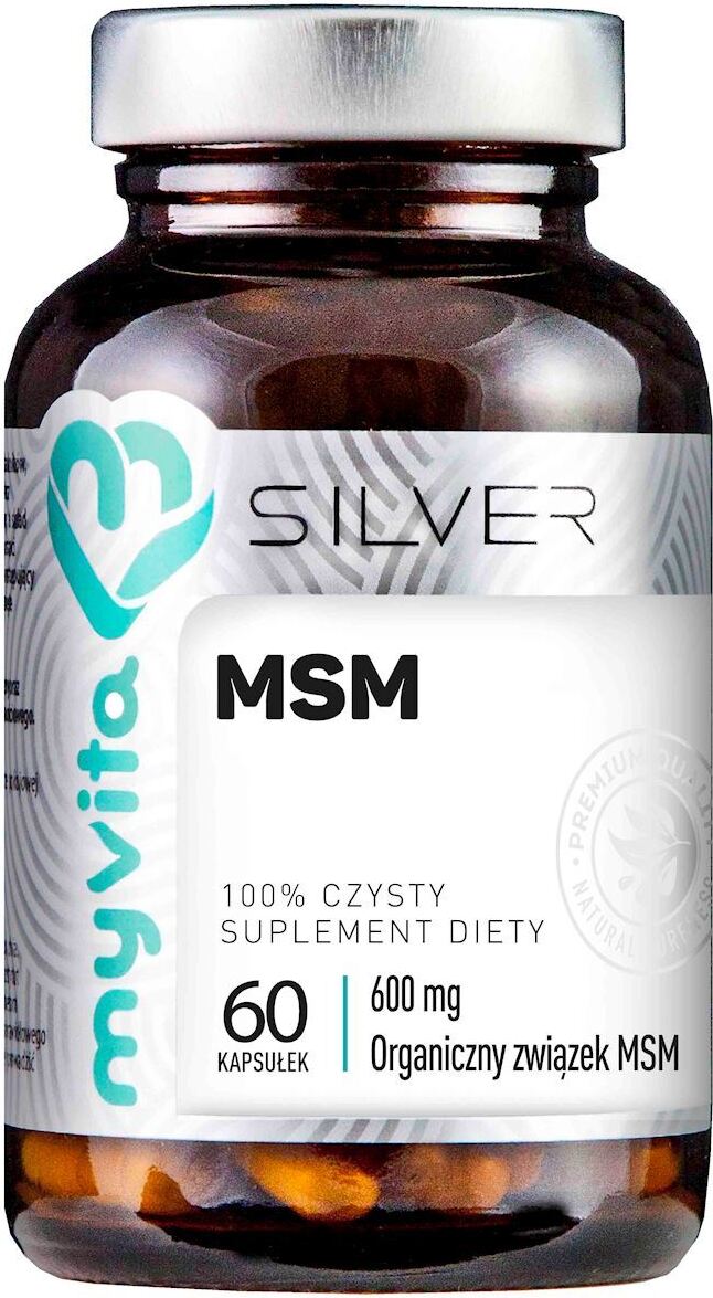 MyVita Silver MSM 60 Capsules - Long Expiry Date!