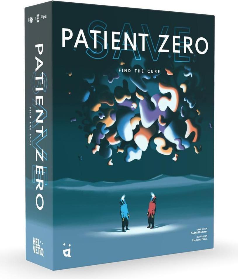 Helvetiq Brettspiel Save Patient Zero: Molekül-Identifizierung mit Laborwerkzeugen für 3-7 Spieler 953262