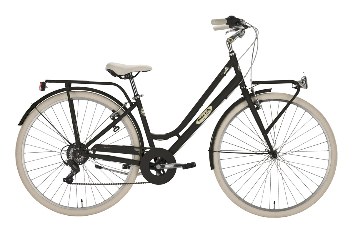 Mestský bicykel Dolce Vita by Canellini ROMA 28" dámsky - čierny