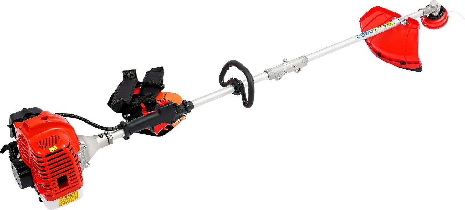 StarTech Benzin-Freischneider/Rasentrimmer - CG520 - 2‑Takt-Motor - 51,7 cm³ - 1,4 kW - 6500 U/min - Mischverhältnis 1:25 - Rot