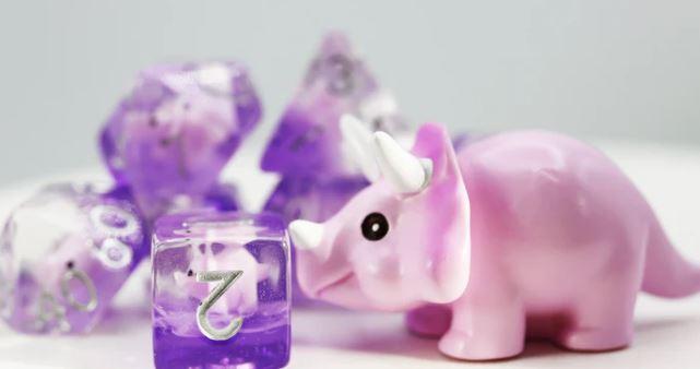 Foam Brain Games Würfelset Bloody Skull für Rollenspiele