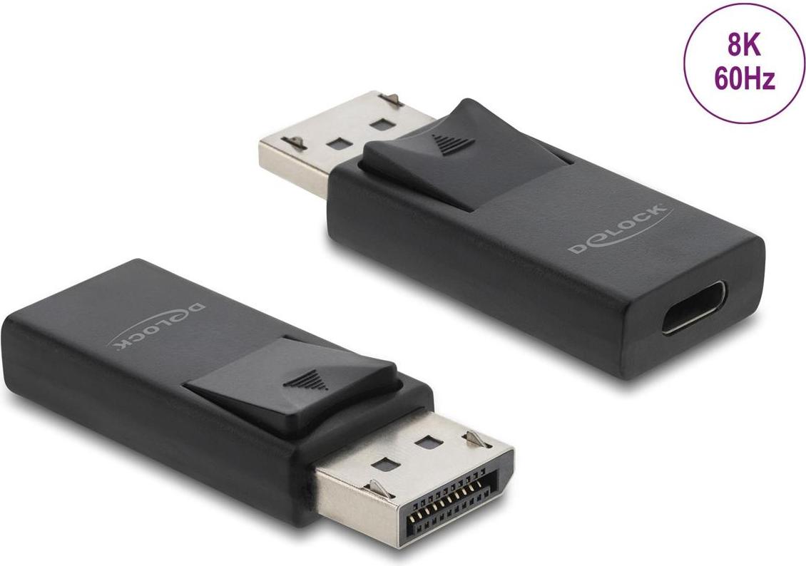 Delock USB Type-C™ zu DisplayPort Adapter 8K mit HDR und HDCP Untersttzung 61078
