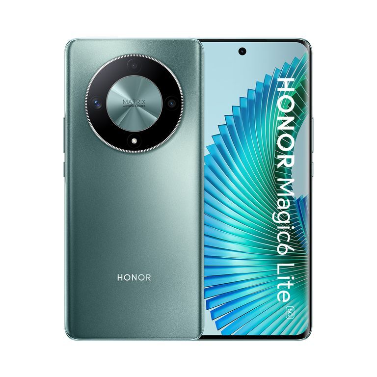 Honor Magic6 Lite 5G + slúchadlá X6 17,2 cm (6,78") Dual SIM Android 13 USB tipo-C 8 GB 512 GB 5300 mAh Nero