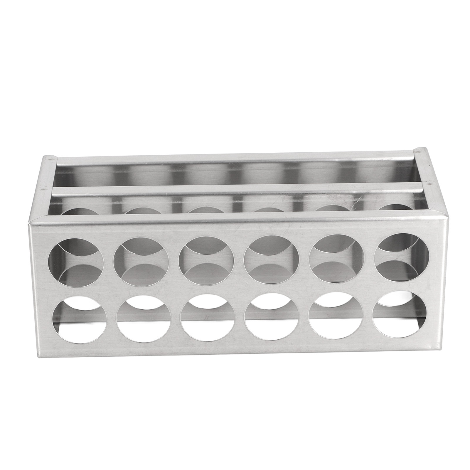 Cocosity Reagenzglashalter,Reagenzglasgestell,Reagenzglashaltergestell,Laborreagenzglasgestellhalter,Reagenzglasgestell aus Edelstahl,Zentrifugenreagenzglashalter