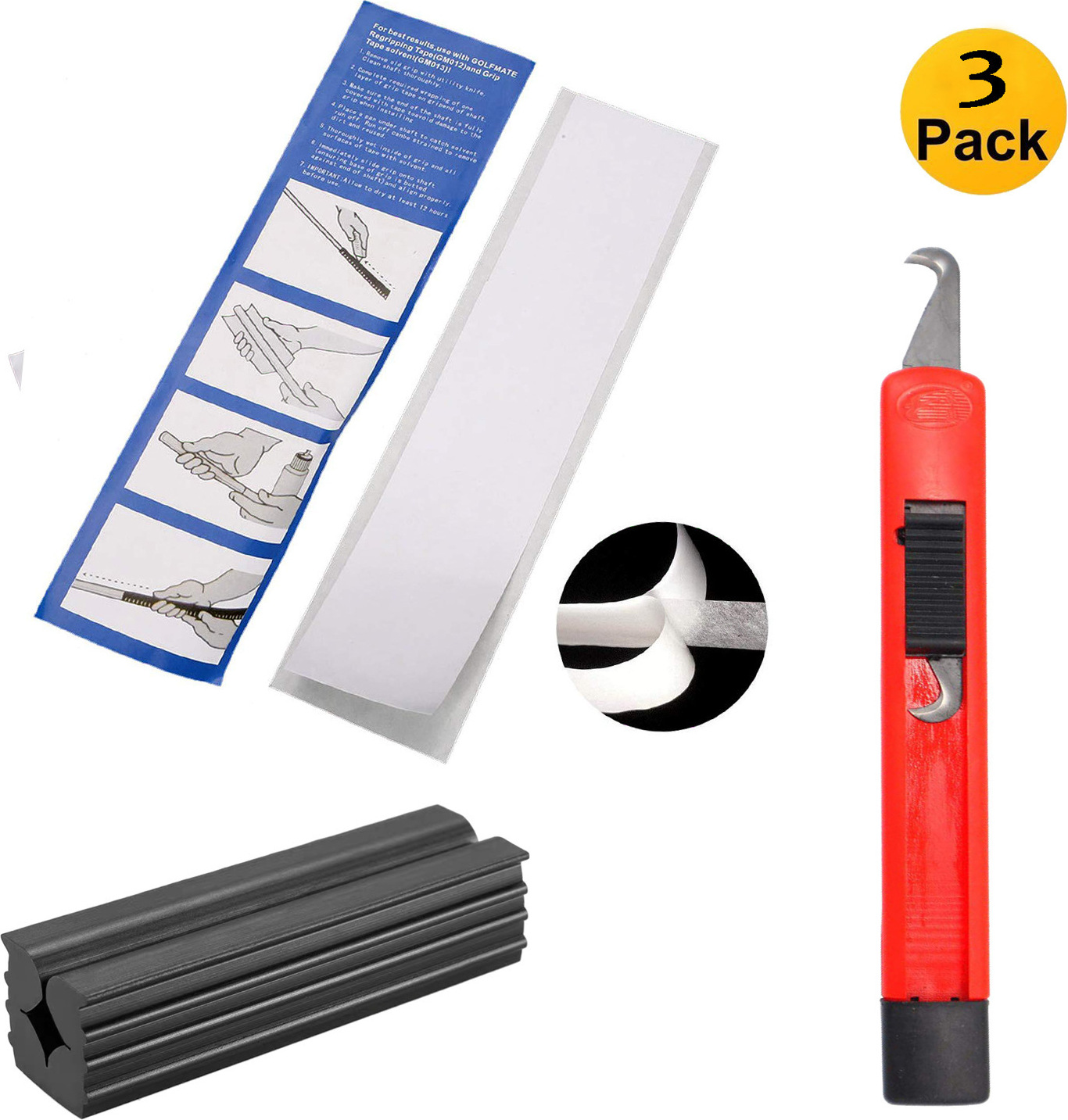INF Golfgriff-Ersatzwerkzeugsatz - 3-teilig 316297