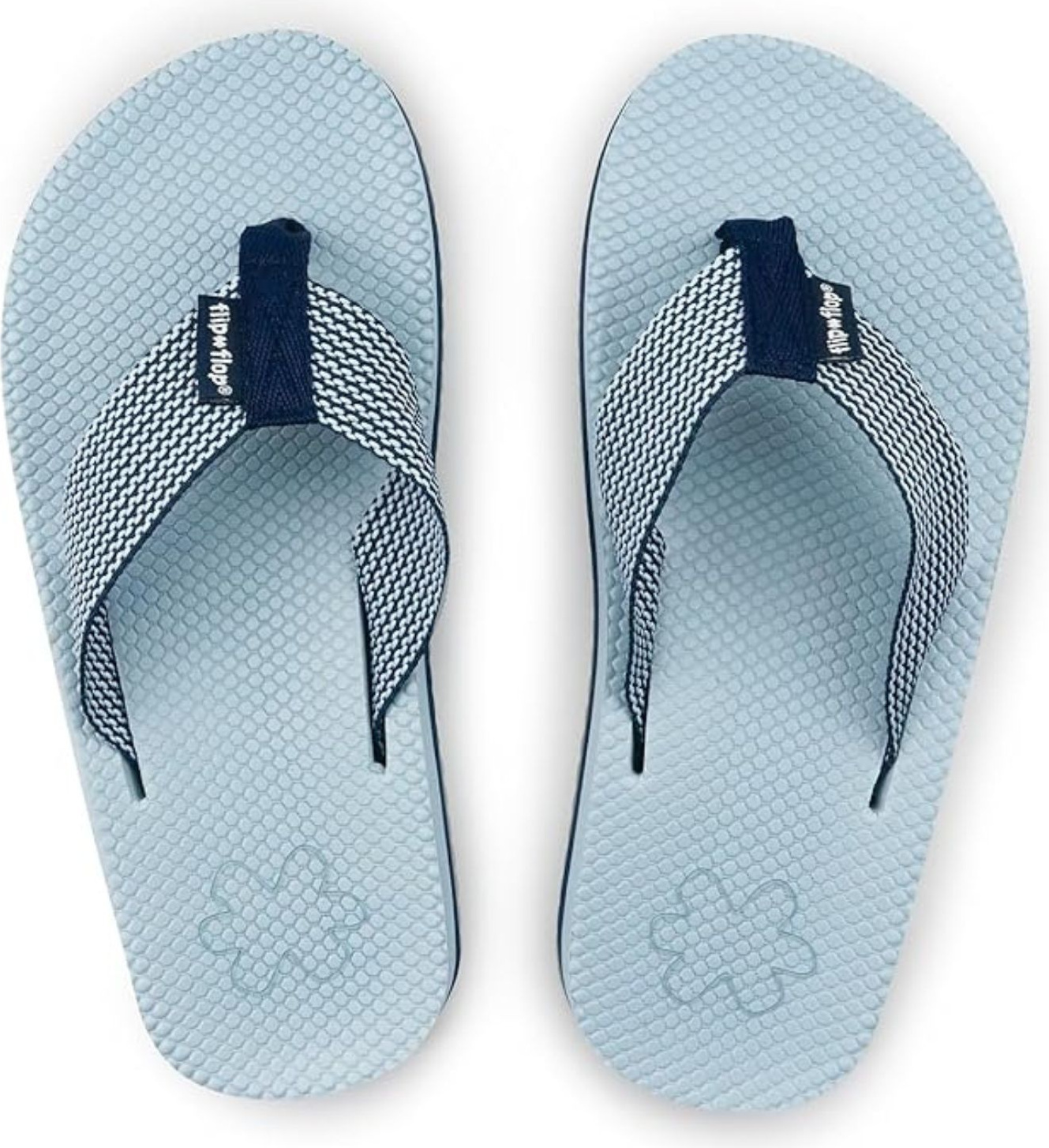 Damen Flip Flop Bequeme Flip Flops blau hell 41