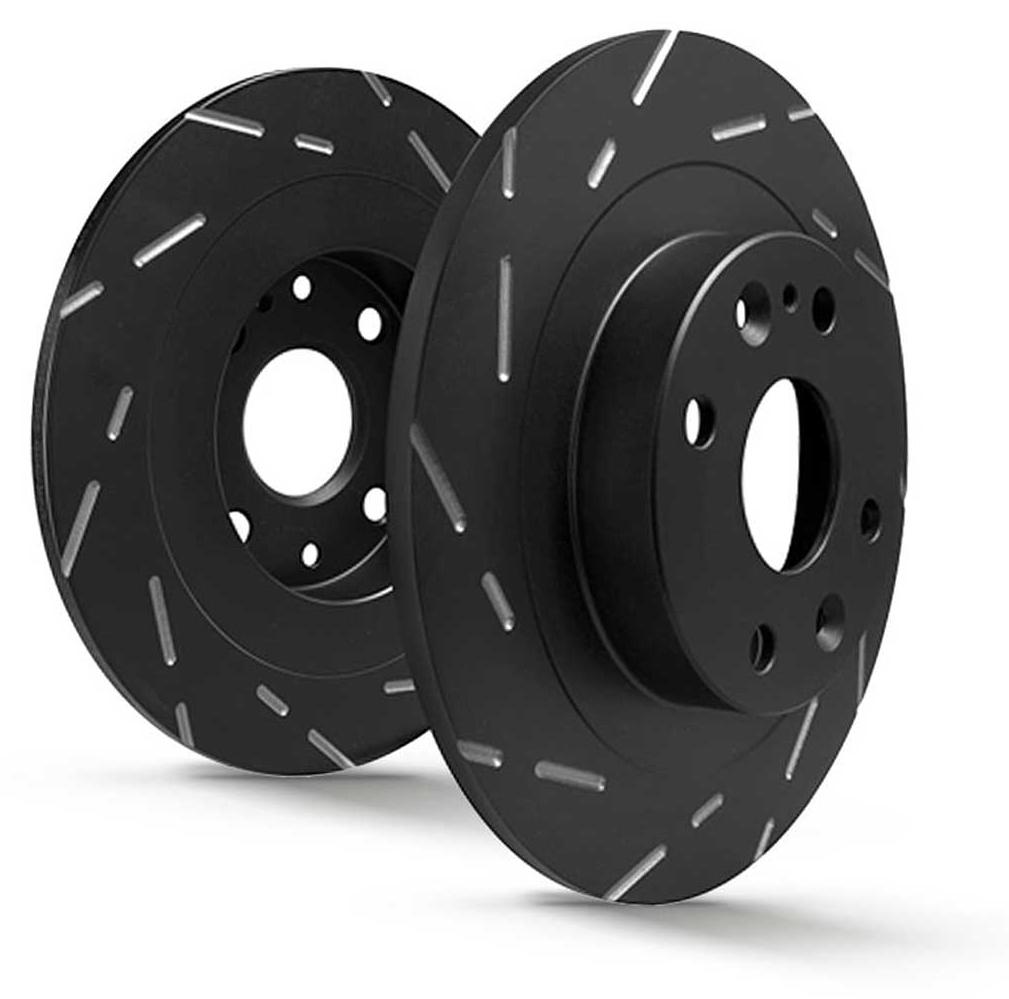 EBC Black Dash Disc Sportbremsscheibe EBC124673 für Jaguar XE XF SPORTBRAKE XF hinten