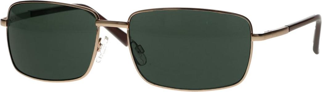 Spectrum Sonnenbrille goldgrünes Glas Herren