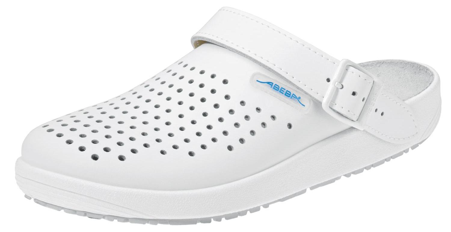 Abeba Berufsschuhe Manager Abeba Berufsschuhe rubber OB Clog weiß CE SRC 9300/43