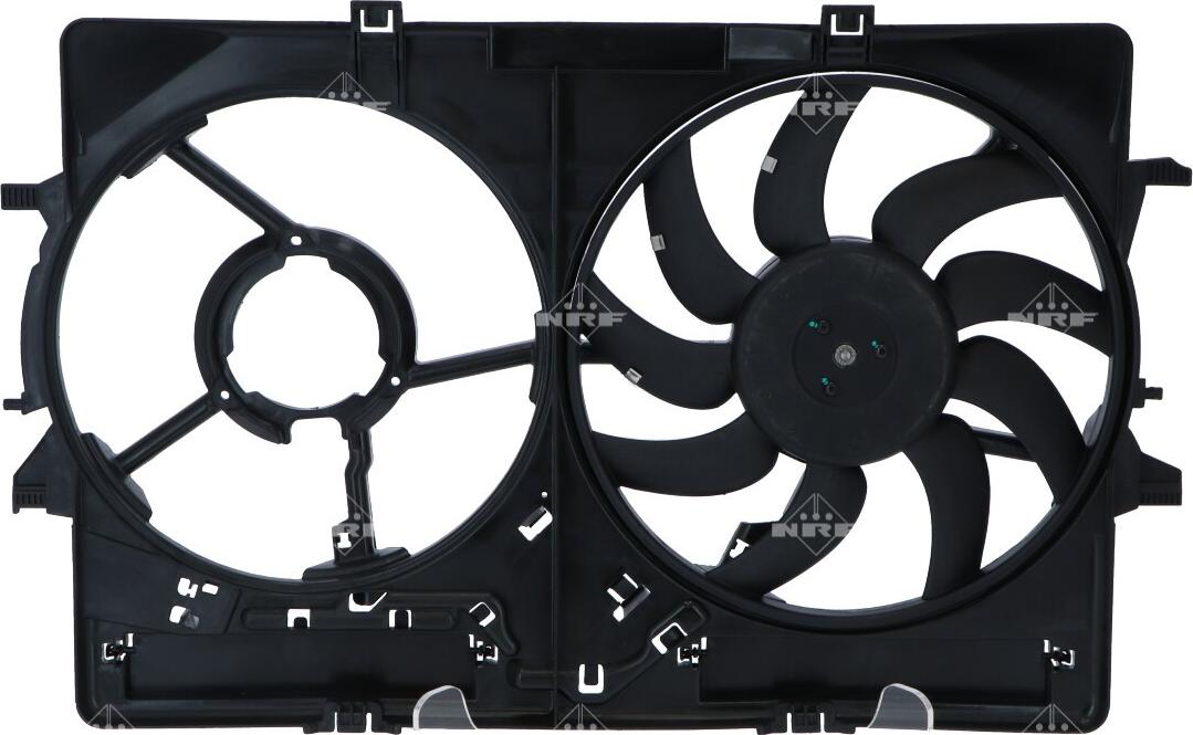 NRF 47908 Lüfter Motorkühlung Kühlerlüfter für AUDI A4 Avant (8K5, B8) Wasserkühler
