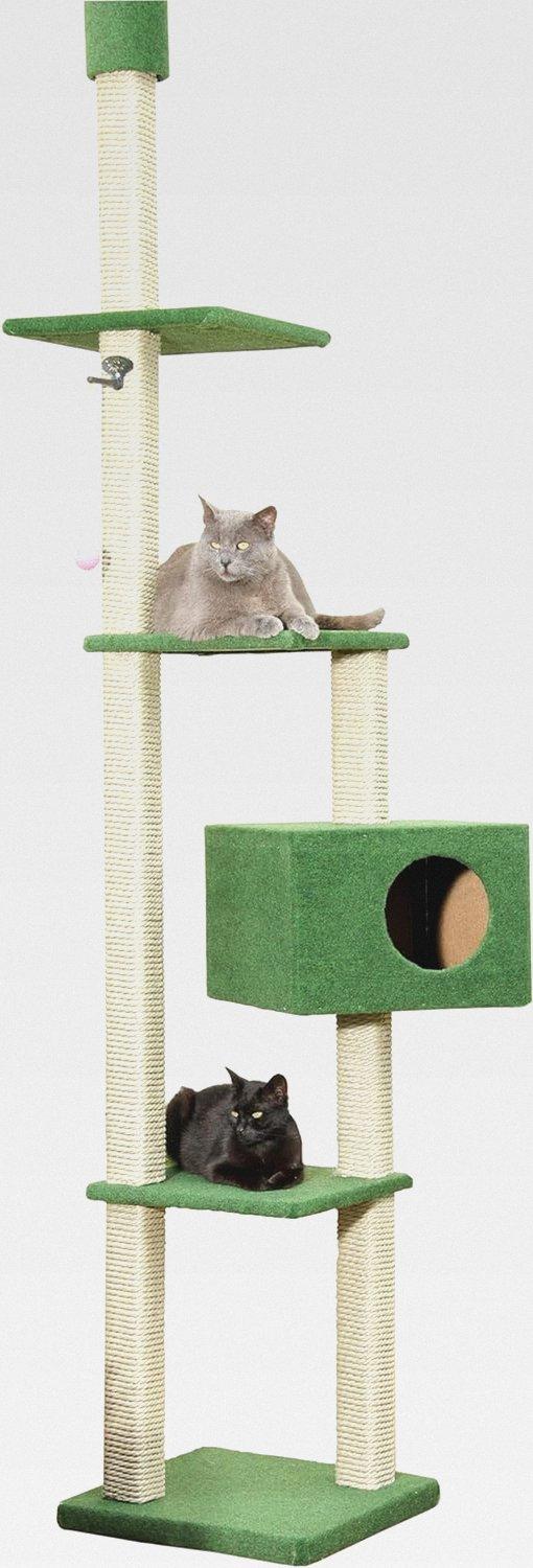 Markenlos Outdoor Kratzbaum Florida, mit jeder Menge Aussichtspunkten für Ihren Liebling, Germany 7410