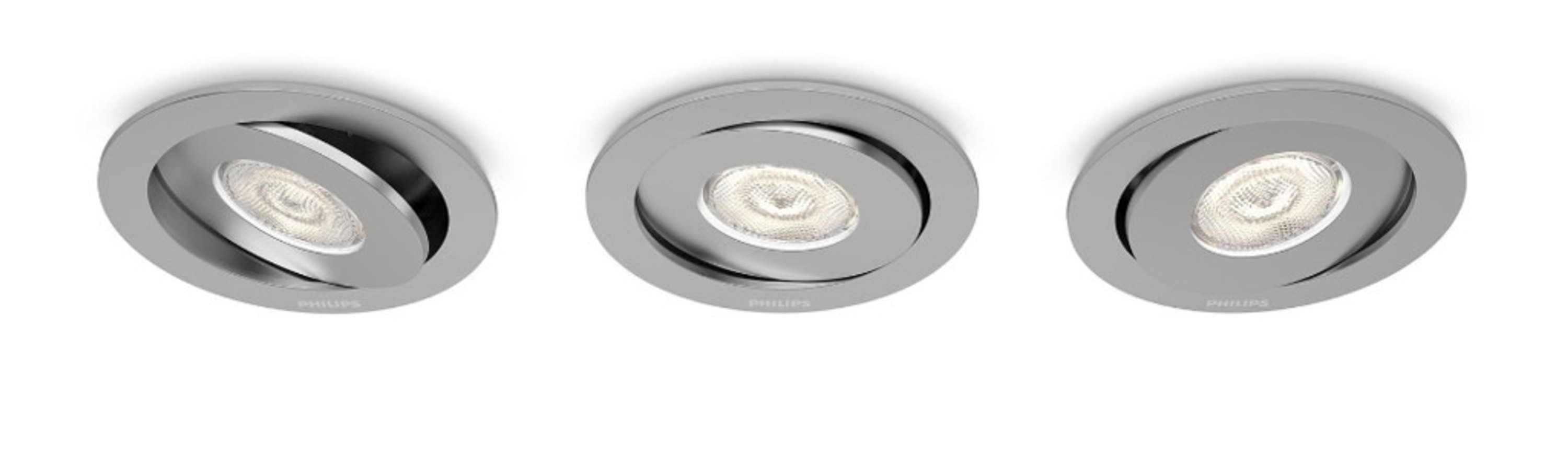 Philips myLiving Einbaustrahler Asterope 3 x 4,5 W 591834816 415489