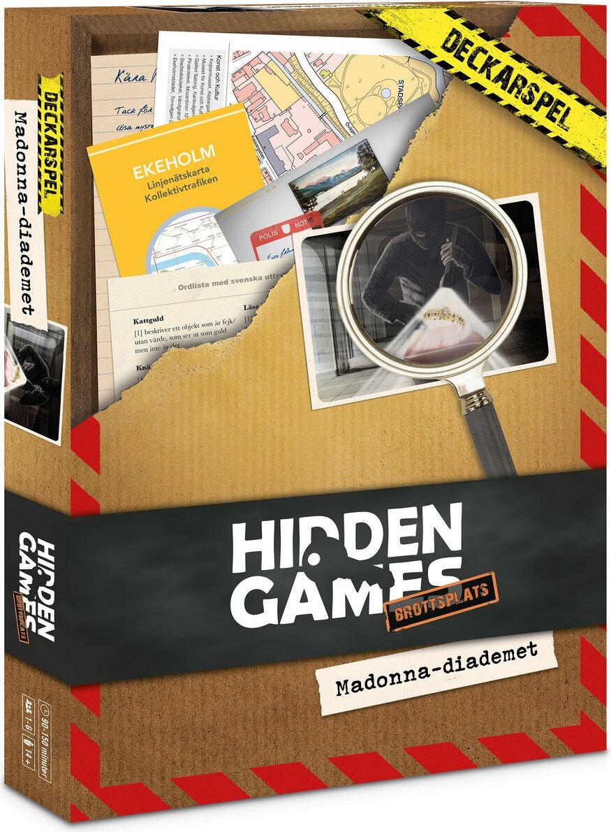 JTI GmbH Versteckte Spiele – Madonnas Diadem – Schwedisch
