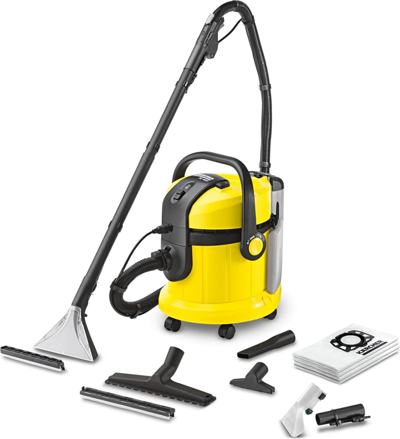Kärcher SE 4001 Plus - Umývací vysávač - žlto-čierny