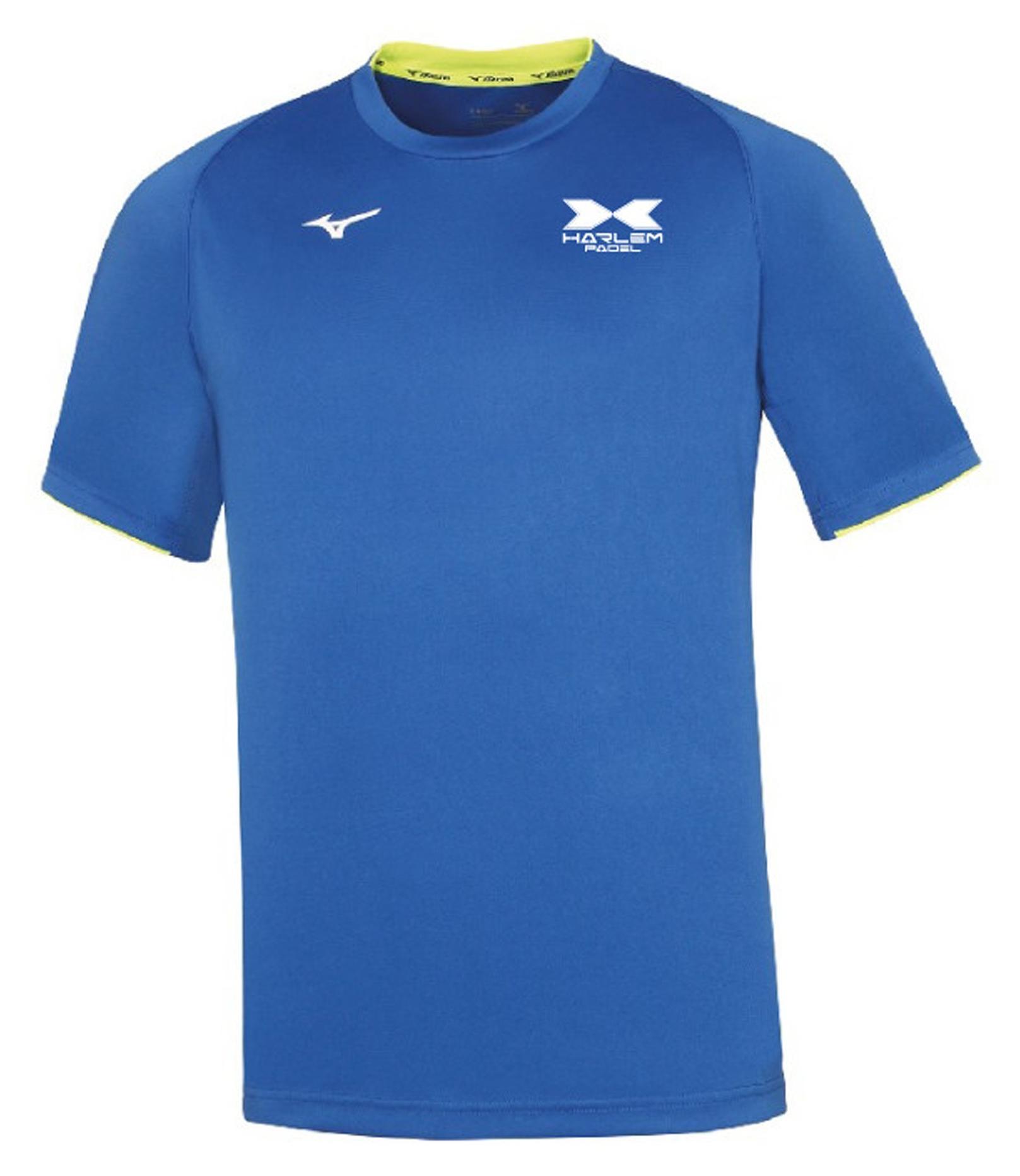 Mizuno-Harlem Sleeve Junior T-Shirt Azul - XXL