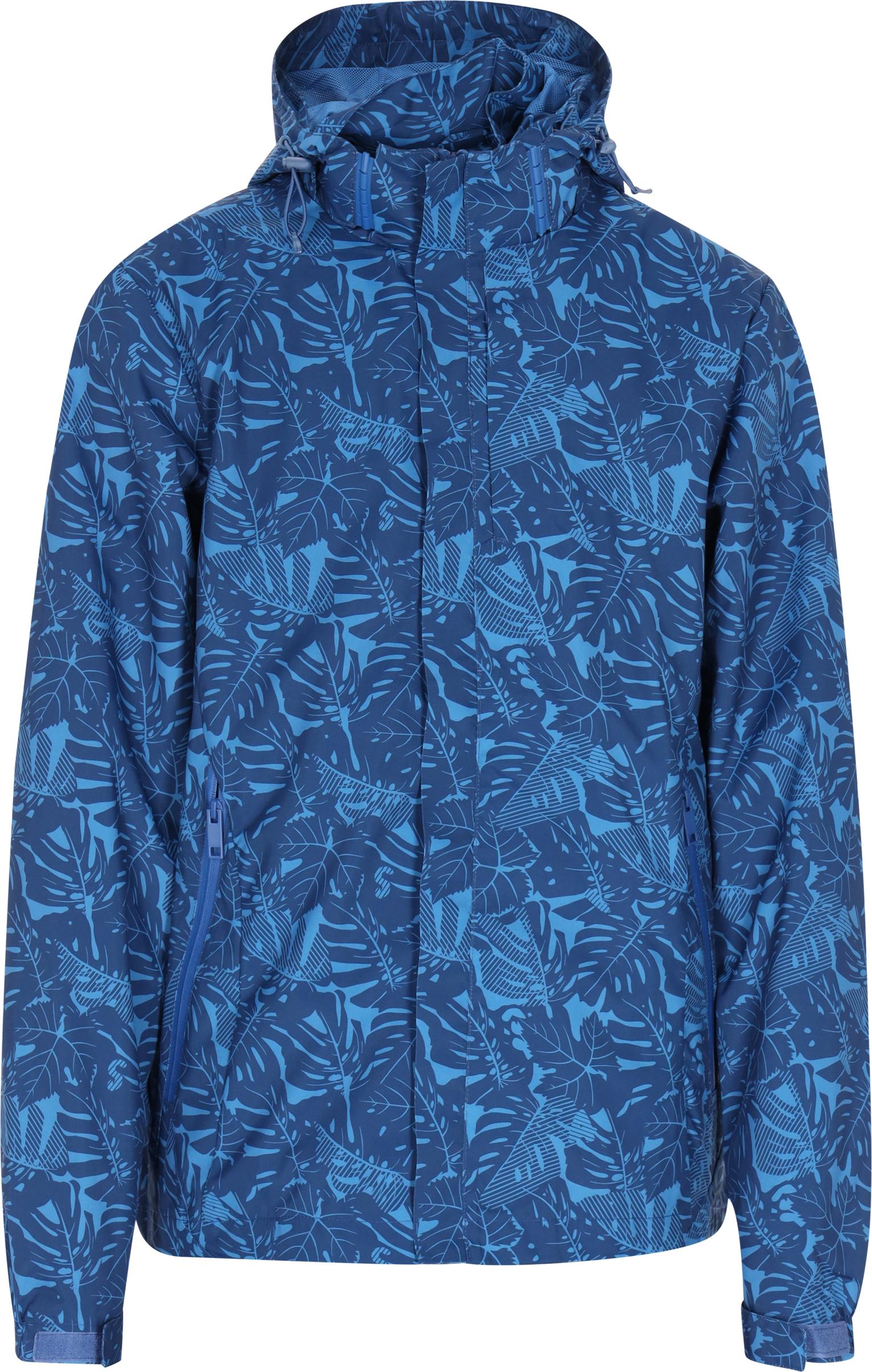 Tavite Herren Jacke für milde bis kühle Wetterbedingungen, Freizeit und Outdoor, blau, Größe S, mit Kapuze