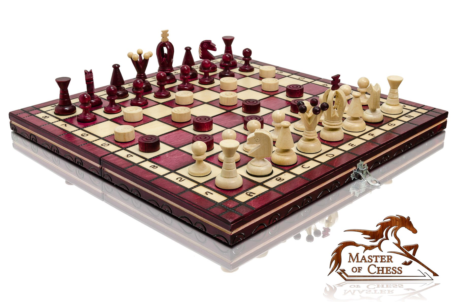 Great Kingdom Schach Spiel und Dame Spiel