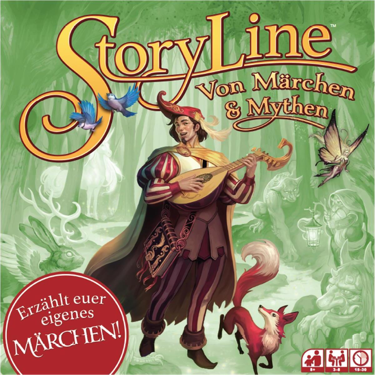 Asmodee Storyline - Von Märchen & Mythen, 8 Jahr(e), 20 min ASMD0005