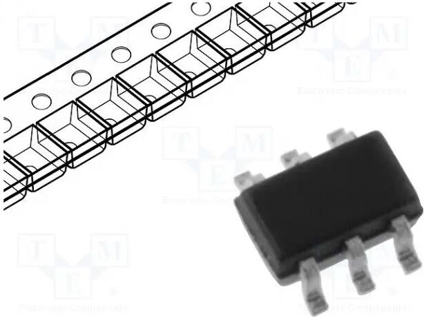 TNE Transistor: NPN / PNP; bipolar; komplementär; 45V; 0,1A; 400mW BC847BPN.115 Komplementär-Transistoren 7506