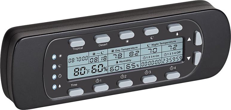 Repti-Zoo EZ Thermo-Hygro-Timer Control - Thermo/Hygrostat mit Sekundenprogrammierung Repti-Zoo 16