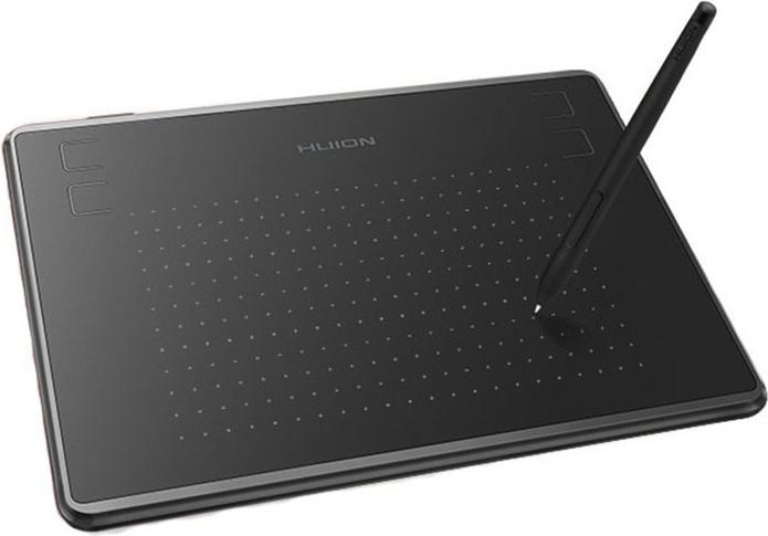 HUION Inspiroy H430P Grafiktablet, Modellnr H430P, Grafiktablett, 4,8 x 3 Zoll Arbeitsbereich, batterieloser Stift, unterstützt Mac, Windows, Android und OSU, ideal für Homeoffice und unterwegs 378747