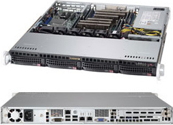 Supermicro CSE-813MFTQC-505CB - Rack - Server - Čierny - 1U - Výpadok ventilátora - HDD - LAN - Napájanie - Systém - Certifikát Platinum USA - UL listed - FCC Canada - CUL listed Germany - TUV Certified Europe/CE Mark...