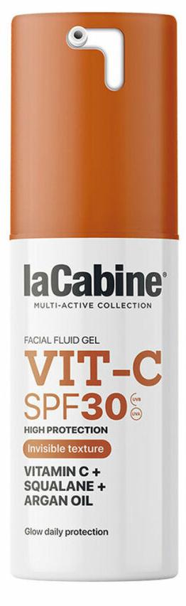LA CABINE VIT-C unsichtbares Gesichtsflü ssigkeitsgel SPF30 30 ml