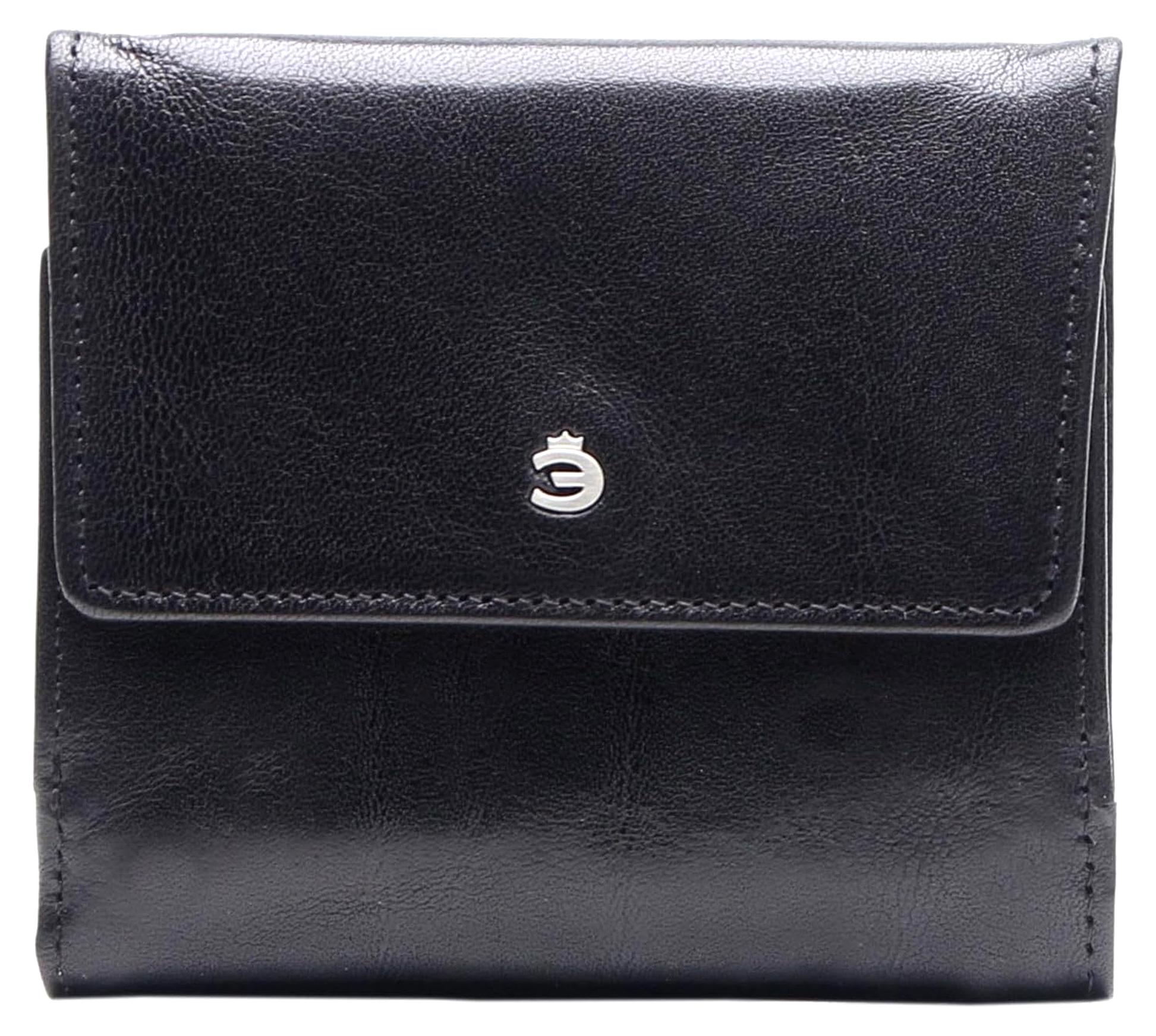 Markenlos Toscana Schachtelbörse Leder 10,5 cm