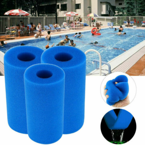 2 Stück Pool Filter Filterschwamm Schwimmbad Filterkartuschen Außenpool Waschbar 