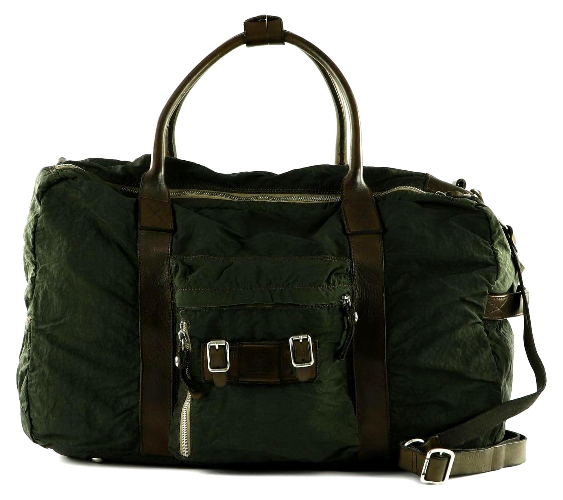 Markenlos Plutone Weekend Bag V. Militare + T/V. Militare