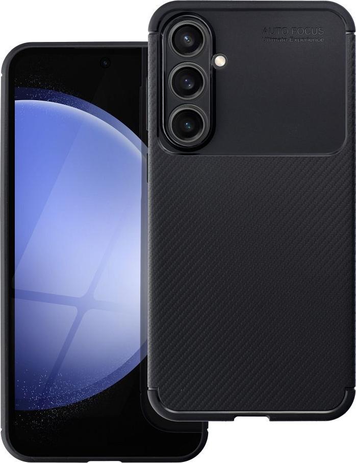 Puzdro na mobilný telefón CARBON PREMIUM vhodné pre SAMSUNG S23 FE čierne