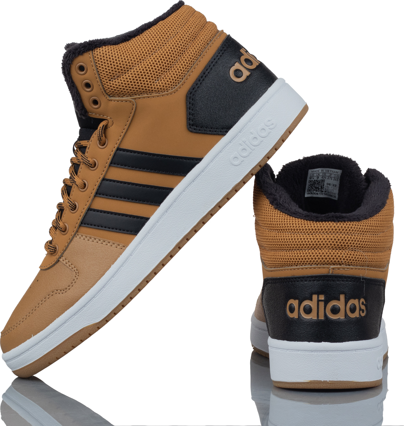 Pánska športová obuv Adidas Hoops 2.0 MID, EE7371, veľkosť-36