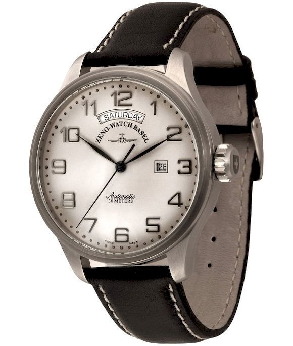 Zeno-Watch - Náramkové hodinky - Pánske - OS Retro Big - 8554DD-12-e2