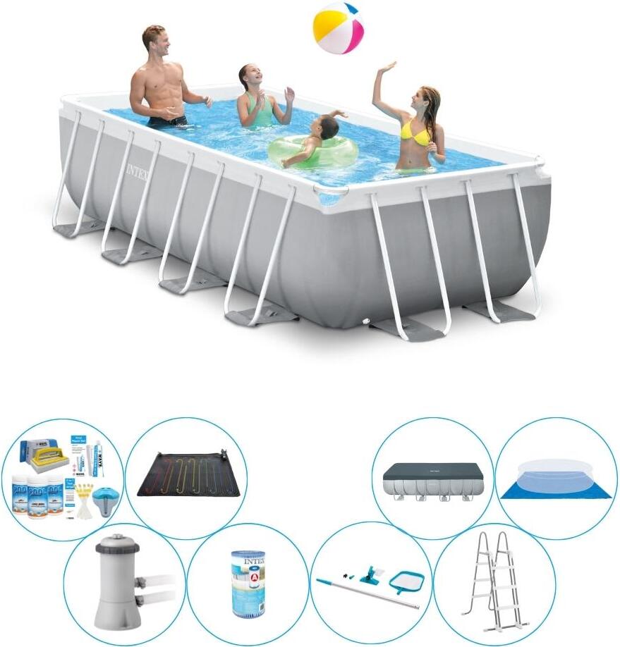 Bazén Intex Prism Frame Super Deal - 400x200x100 cm