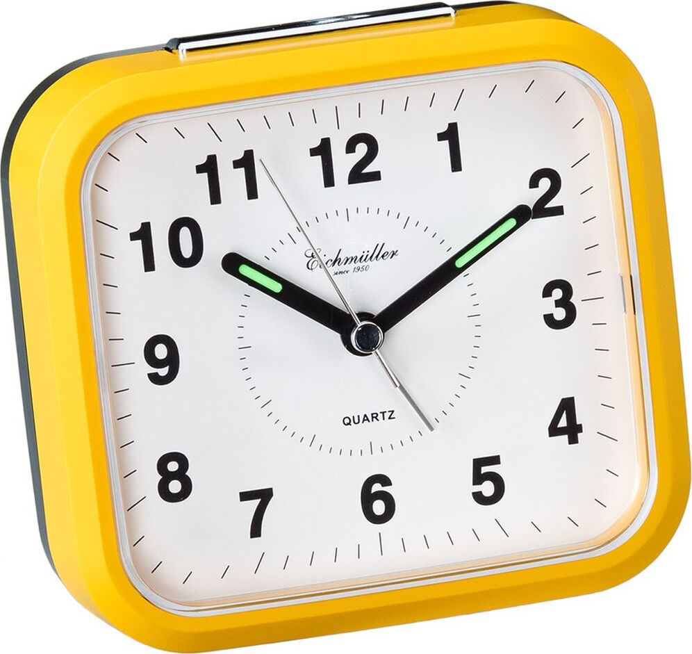 Eichmüller > Wecker gelb ansteigender Alarm > Zeiger mit Leuchtmasse RE-38142-gelb