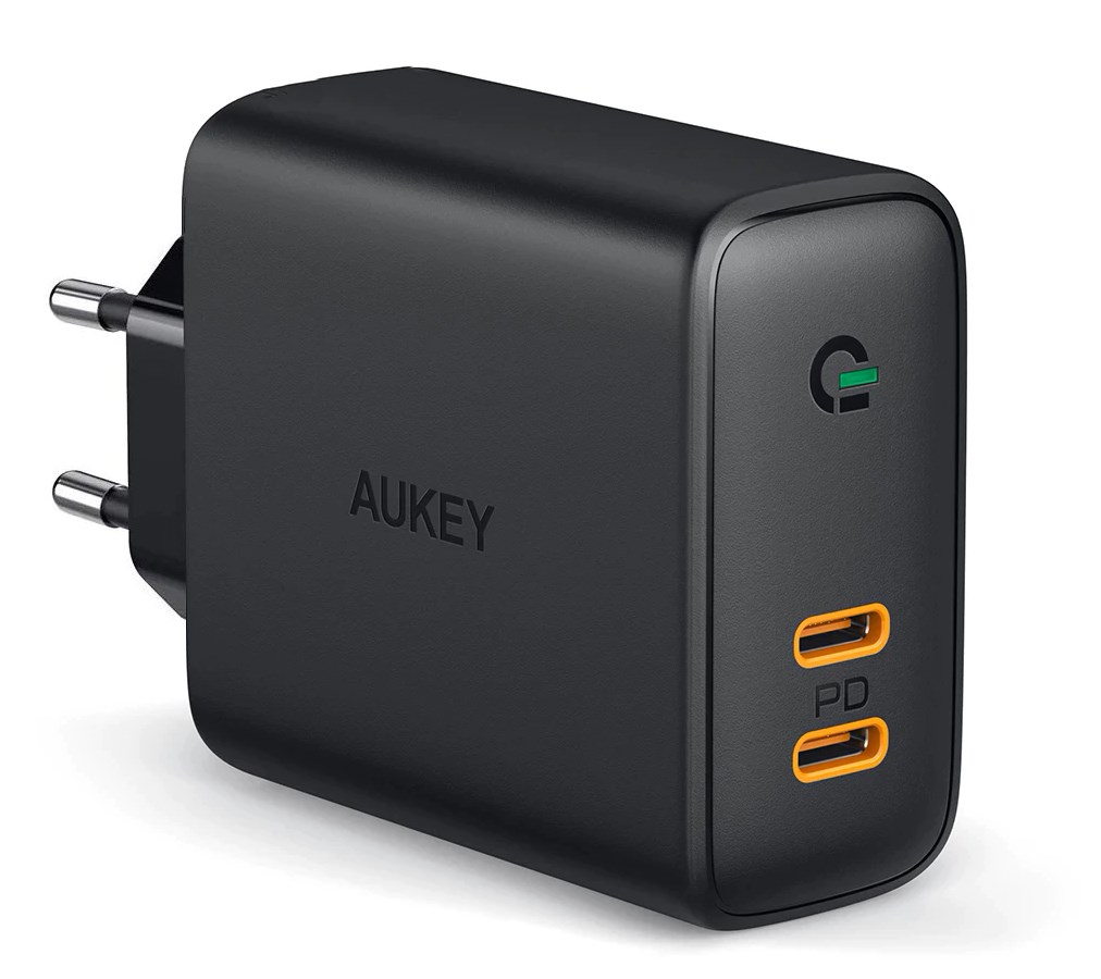 Nabíjačka mobilných zariadení AUKEY PA-D2 36W Black Indoor