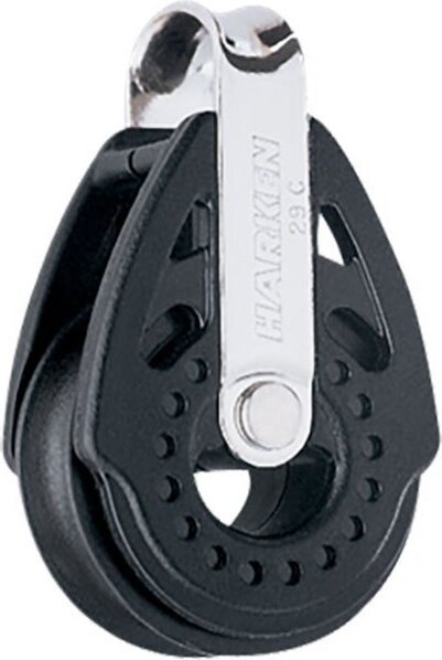 Harken Feste Einfachrolle Aus Carbon 29 Mm Schwarz Schwarz One Size 348