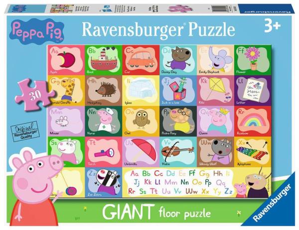 Ravensburger Spielverlag Świnka Peppa Puzzle 24el Peppa Pig Pippa Peppa Giant 031160 Ravensburger