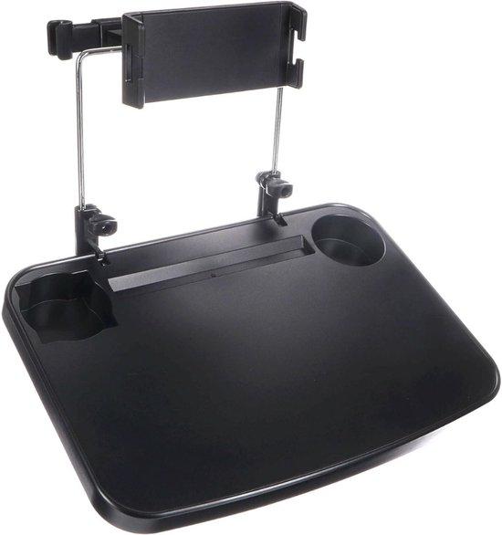 Famanu Autotisch mit Becherhalter – Klappbare Tischlösung für Essen und Trinken B0CL7YJ58P