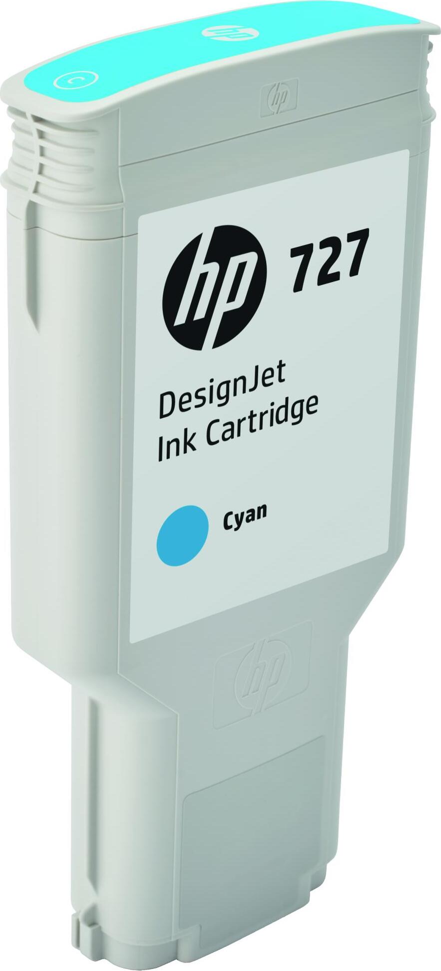 HP 727 - 300 ml - mit hoher Kapazitt - Cyan