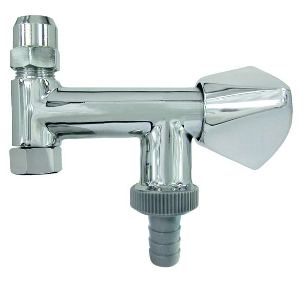 Puteus Gerätezusatzventil 3/8 Zoll chrom