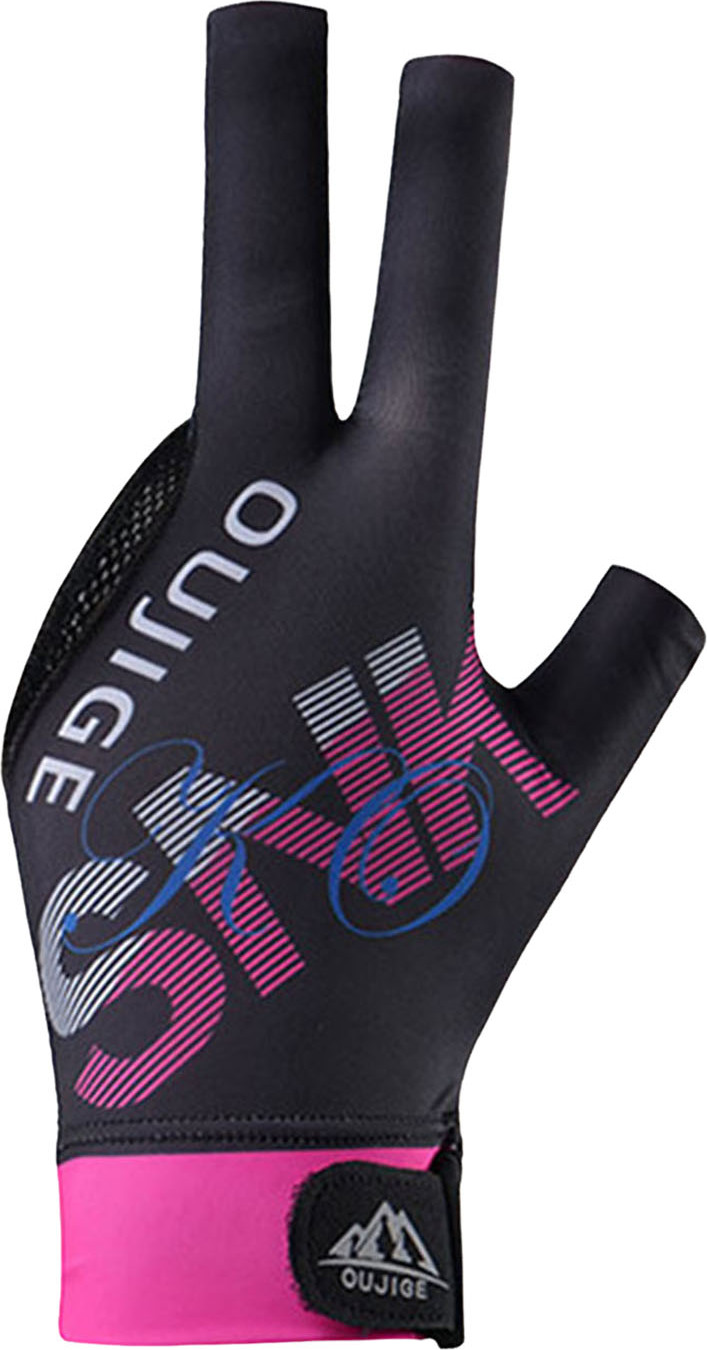 Bremen Billard-Pool-Handschuhe, 3-Finger-Design, linke Hand, Snooker-Queue-Sporthandschuh, atmungsaktiv, elastisch, Billardhandschuhe für Männer und Frauen 4220803